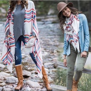Grace & Lace Pocket Poncho/Scarf
